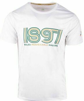 Muška majica Monte-Carlo Country Club Tech Rolex 1897 Printed T-Shirt - white