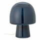 Tamno plava stolna lampa sa staklenim sjenilom (visina 26,5 cm) Paddy – Bloomingville
