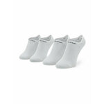 Set od 2 para ženskih niskih čarapa Calvin Klein 701218774 White 002
