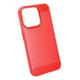 iPhone 15 Pro TPU Karbon mat maskica – crvena
