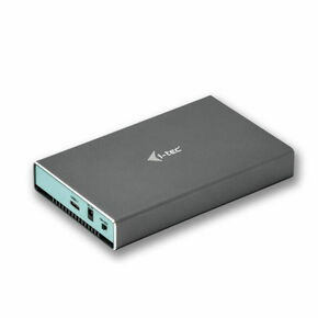 Kutija za tvrdi disk i-Tec CAMYSAFEDUALM2 USB Aluminij M.2 SATA USB-C USB 3.2 USB 3.2 Gen 2 (3.1 Gen 2)