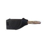BANANA ČETVRTASTA 4mm CRNA CM20B