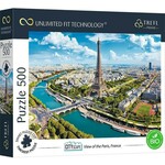 Središte Pariza s visine - 500 komada UFT puzzle - Trefl