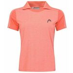 Ženski teniski polo majica Head Padel Tech Polo Shirt - coral