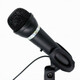 Gembird Condenser microphone with desk-stand, black GEM-MIC-D-04