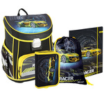 Spirit: Ergonomska školska torba Vision Racer, set ruksaka od 4 komada