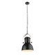GLOBO 15283 | Kutum Globo visilice svjetiljka 1x E27 metal crna
