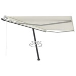 Samostojeća automatska tenda 400 x 300 cm krem