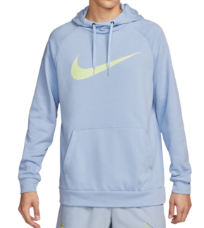 Muška sportski pulover Nike Dri-Fit Hoodie PO Swoosh - cobalt bliss/light lemon twist