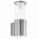EGLO 94811 | Penalva Eglo zidna svjetiljka cilindar 2x LED 560lm 3000K IP44 bijelo, prozirna