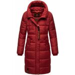 Ženski zimski prošiveni kaput YUIKOO Marikoo, Crvena