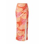 Gina Tricot Suknja 'Sandy' koraljna / svijetlonarančasta / fuksija / bijela