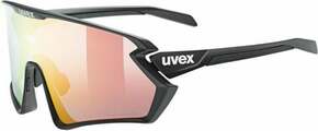 UVEX Sportstyle 231 2.0 V Black Matt/Variomatic Litemirror Red Biciklističke naočale