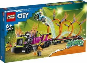 LEGO® City: Kaskadersko vozilo i izazov Vatrenog kruga (60357)