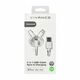 Kabel VIVANCO 38784, Micro-USB, Lightning, Type-C, 1m, bijeli