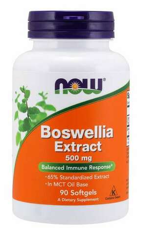 NOW Foods Boswellia Extract 500 mg 90 kaps.