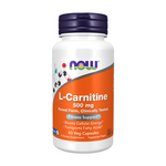 L-karnitin NOW, 500 mg (60 kapsula)