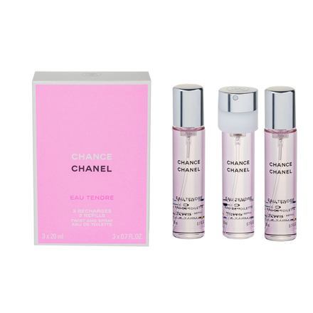 Chanel Chance Eau Tendre EdT 3x20ml Refill • Price »