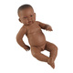 Lutka novorođenče tamne puti, dječak, 45cm