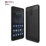 Nokia 6 premium carbon maska