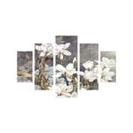 Višedijelna slika White Blossom, 92 x 56 cm