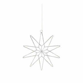 Svjetlosni ukras s božićnim motivom u srebrnoj boji ø 31 cm Gleam – Markslöjd