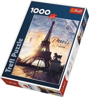 Pariz u zoru puzzle - 1000 kom - Trefl