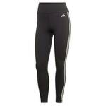 ADIDAS PERFORMANCE Sportske hlače 'Train Essentials 3-Stripes High-Waisted' crna / bijela