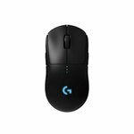 Logitech G Pro Wireless gaming miš, optički, bežični/žični, 0000 dpi/12000 dpi/1600 dpi/16000 dpi/25600 dpi, 300 IPS, 1ms, 1000 Hz, bijeli/crni/crveni