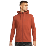 Muška sportski pulover Nike Dri-Fit Hoodie Full Zip - rugged orange/black