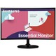 Samsung C27F364EAU monitor, VA, 27", 16:9, 1920x1080, 75Hz, HDMI, VGA (D-Sub)