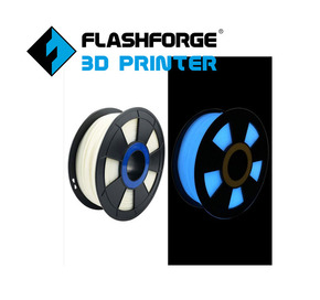 Flashforge PLA Glow/Luminous - 0.5kg - Plava