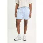 Pamučne kratke hlače Tommy Jeans plava DM0DM21369