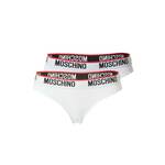 Moschino Underwear Slip crvena / crna / bijela