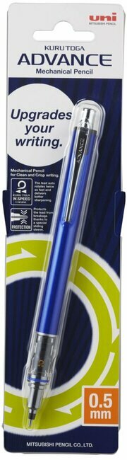 Tehnička olovka Uni kuru toga advance m5-559(0.5) tamno plava