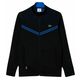 Muška sportski pulover Lacoste Tennis x Daniil Medvedev After Match Jacket - black/blue