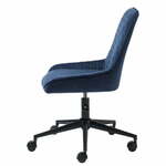 Plava radna stolica Unique Furniture Milton