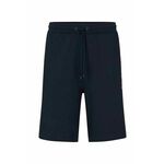 Muške kratke hlače BOSS x Matteo Berrettini Regular-Fit Shorts In Stretch Fabric - dark blue