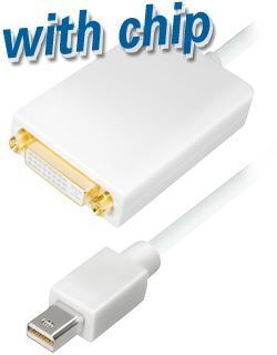 Transmedia Mini DisplayPort plug to DVI jack TRN-C270-L