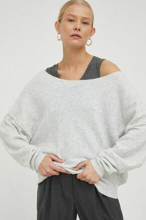 Pulover s dodatkom vune American Vintage za žene