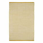 Žuti tepih s udjelom vune 170x110 cm Bergen - Nattiot