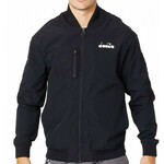 Muška sportski pulover Diadora FZ Jacket Challenge - black