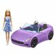 Lutka Mattel Barbie And Her Purple Convertible , 1120 g