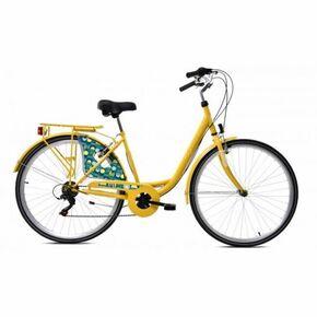 Capriolo bicikl TOUR-DIANA CITY 28"/6HT yellow