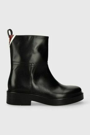 Čizme Tommy Hilfiger Cool Elevated Ankle Bootie FW0FW07487 Black BDS