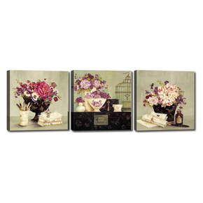 Set od 3 slike Tablo Center Vases