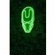 Ukrasna plastična LED rasvjeta, Iron Man - Green