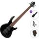 Cort C5 Deluxe Standard SET Black 5 žičana bas gitara