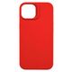 Cellularline Sensation silikonska maskica za iPhone 14 Plus red