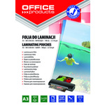 Folija za plastificiranje A3 125mic 100/1 sjajna Office products